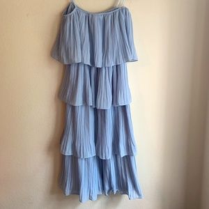 Just Me Tiered Ruffle Dress